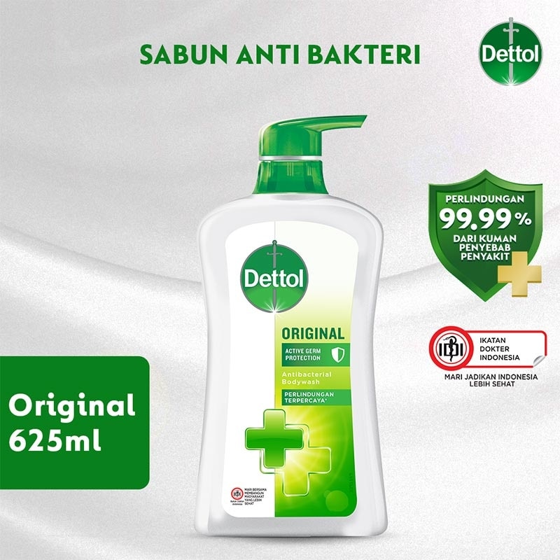 Promo Harga Dettol Body Wash Original 625 ml - Watsons