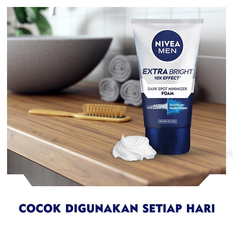 Nivea MEN Extra Bright Dark Spot Minimizer Foam 50mL