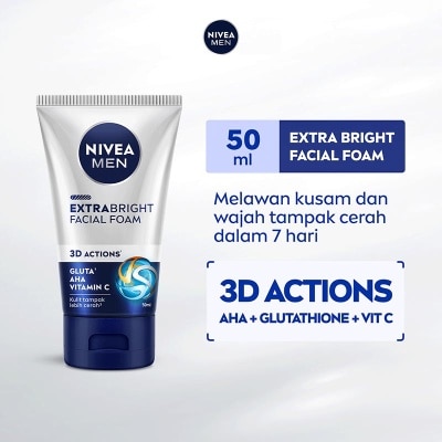 NIVEA NIVEA MEN FW EXTRA WHITE DARK SPOT 50ML