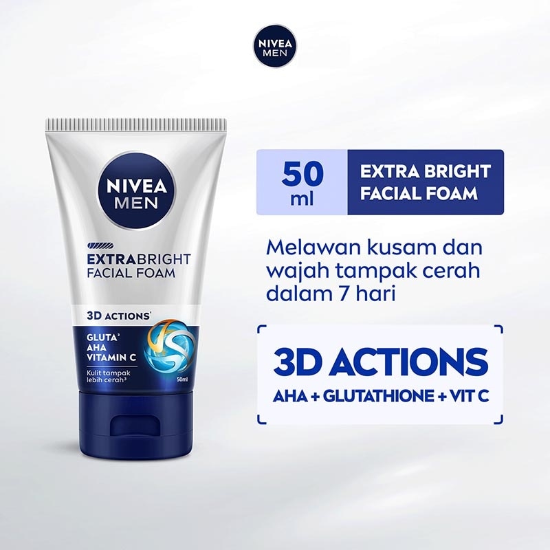 NIVEA MEN FW EXTRA WHITE DARK SPOT 50ML