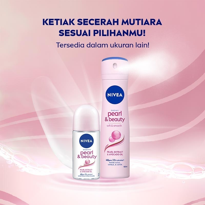 NIVEA DEO R/ON PEARL & BEAUTY 50ML