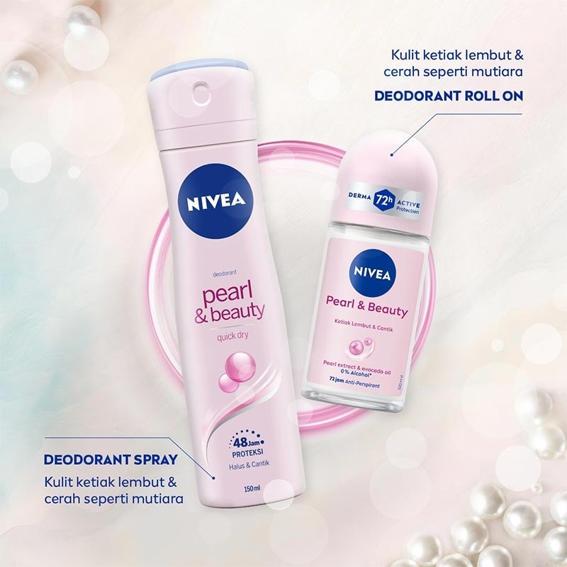 Nivea Deodorant Roll On Pearl & Beauty 50ml