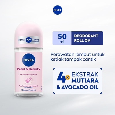 NIVEA Nivea Deodorant Roll On Pearl & Beauty 50ml