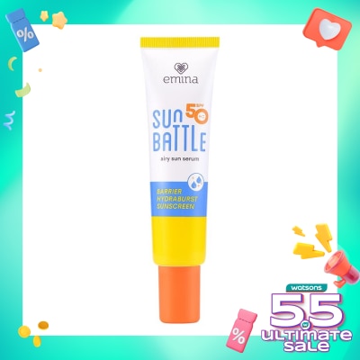 EMINA Emina Sun Battle SPF 50 PA++++ Barrier Hydraburst Sunscreen 30ml