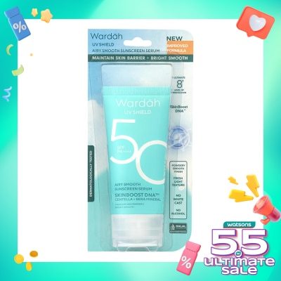 WARDAH Wardah Uv Shield Airy Smooth Sunscreen Serum Spf50 25Ml