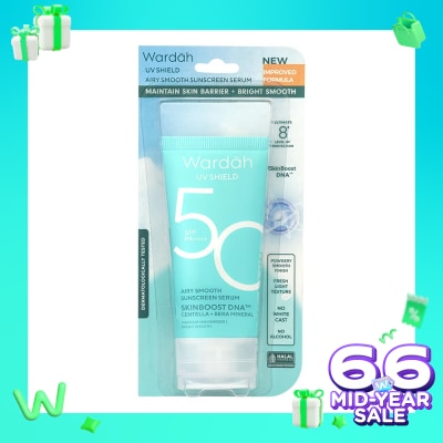 WARDAH Wardah Uv Shield Airy Smooth Sunscreen Serum Spf50 25Ml