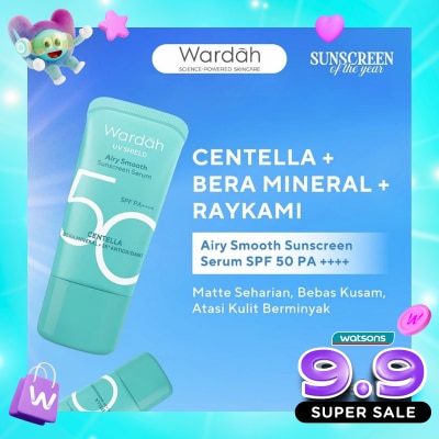 WARDAH - UV Shield Airy Smooth Sunscreen Serum SPF 50 PA++++ 25ml image