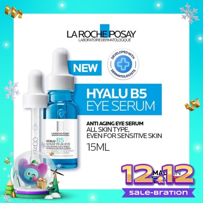 LA ROCHE POSAY LRP HYALU B5 EYE + LASH SERUM 15ML