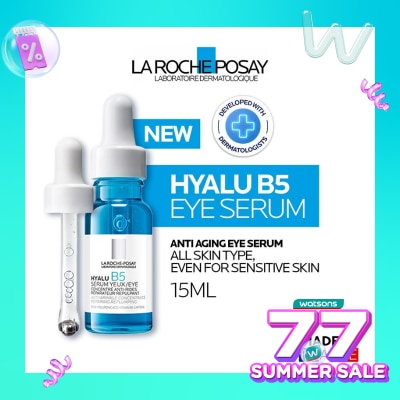 LA ROCHE POSAY LRP HYALU B5 EYE + LASH SERUM 15ML