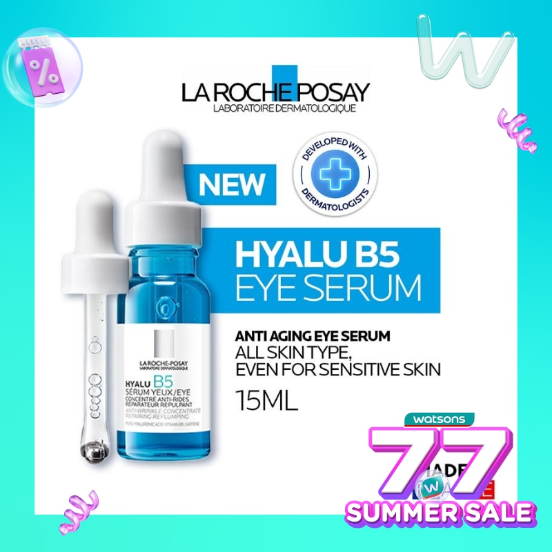 LRP HYALU B5 EYE + LASH SERUM 15ML