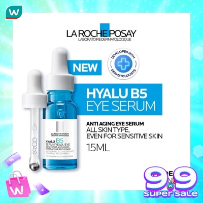 LA ROCHE POSAY LRP HYALU B5 EYE + LASH SERUM 15ML