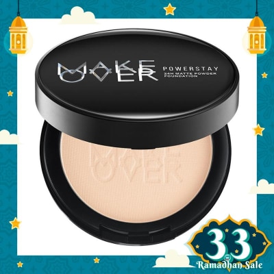 MAKE OVER Make Over Powerstay 24H Matte Powder Foundation C21 Pink Ivory