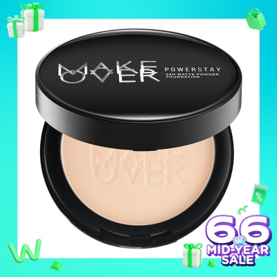 MAKE OVER Make Over Powerstay 24H Matte Powder Foundation C21 Pink Ivory