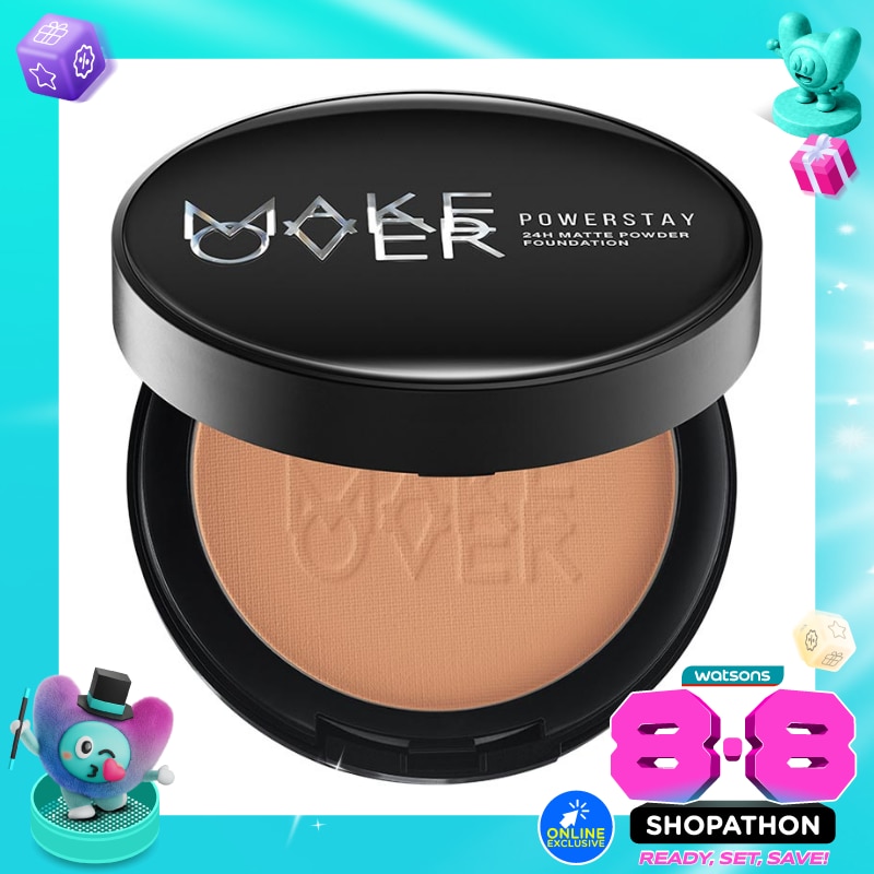 Make Over Powerstay 24H Matte Powder Foundation C62 Rich Cocoa image