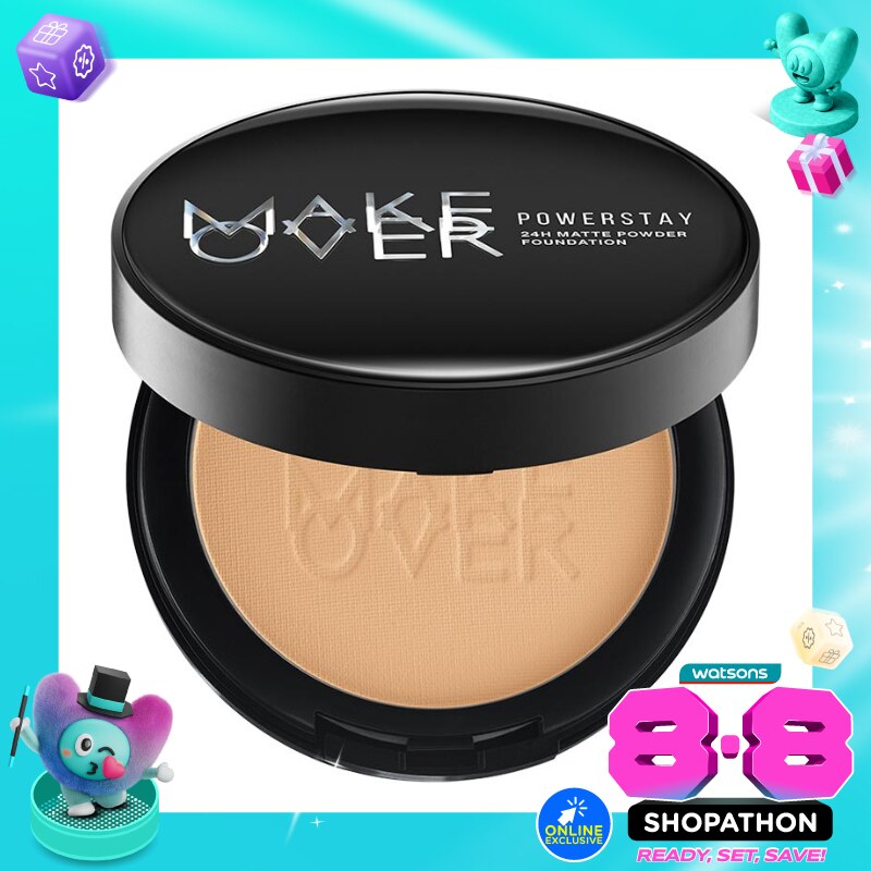 Make Over Powerstay 24H Matte Powder Foundation N50 Tan image