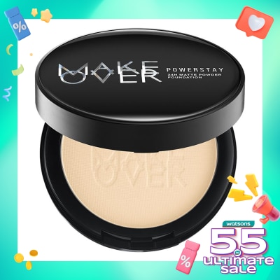 MAKE OVER Make Over Powerstay 24H Matte Powder Foundation W22 Warm Ivory