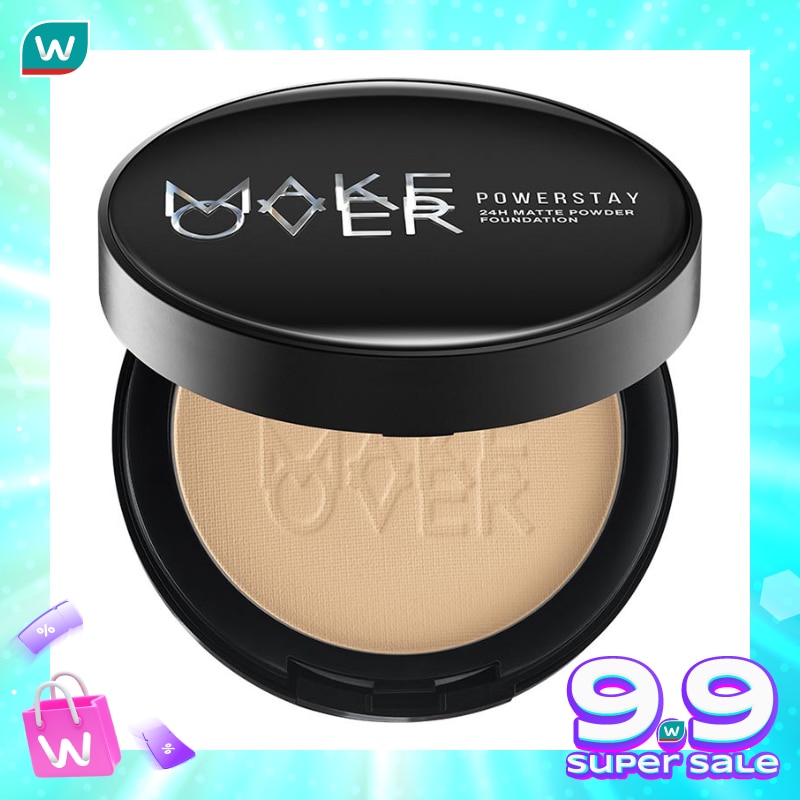 MAKE OVER Make Over Powerstay 24H Matte Powder Foundation W30 Creme Beige