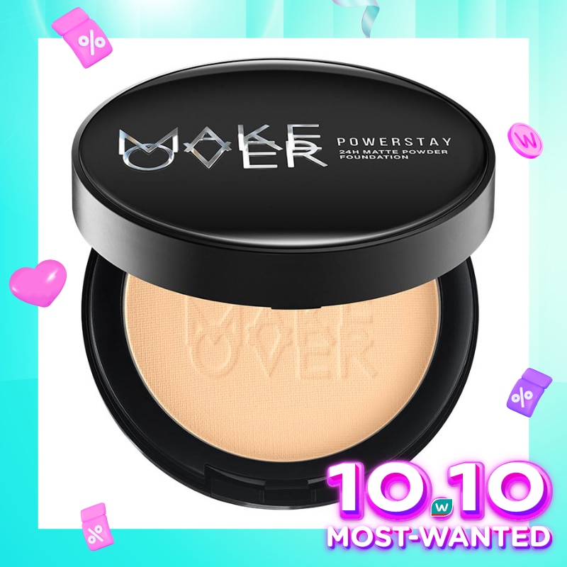 Make Over Powerstay 24H Matte Powder Foundation W32 Warm Beige