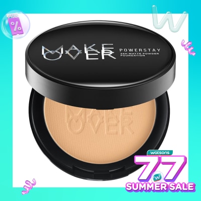 MAKE OVER Make Over Powerstay 24H Matte Powder Foundation W33 Honey Beige