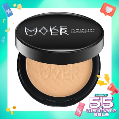 MAKE OVER Make Over Powerstay 24H Matte Powder Foundation W33 Honey Beige