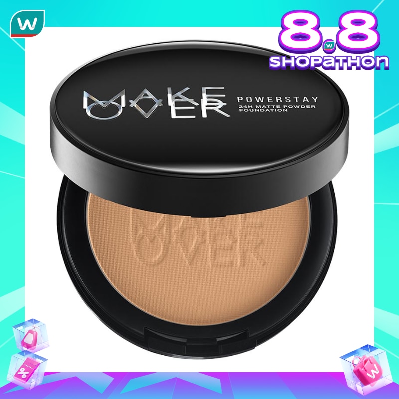 Make Over Powerstay 24H Matte Powder Foundation W40 Creme Sand