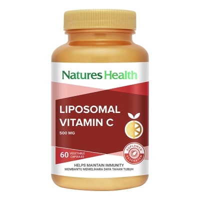 NATURES HEALTH Liposomal Vitamin C 500mg Kapsul 60'S