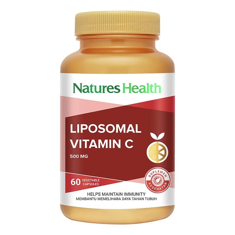 Liposomal Vitamin C 500mg Kapsul 60'S