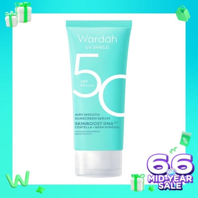 WARDAH Wardah UV Shield Airy Smooth Sunscreen Serum SPF 50 PA++++ 40ml