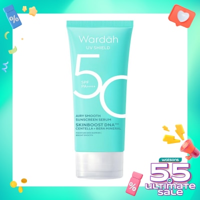WARDAH Wardah UV Shield Airy Smooth Sunscreen Serum SPF 50 PA++++ 40ml