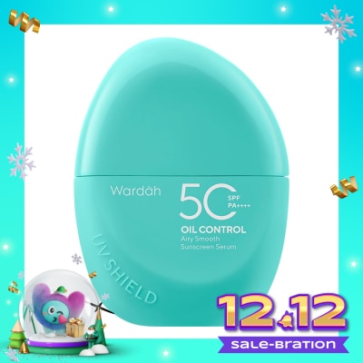 WARDAH Wardah UV Shield Airy Smooth Sunscreen Serum SPF 50 PA++++ 40ml