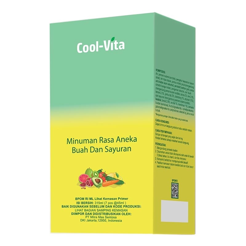 COOLVITA SLIM RTD BUAH SAYUR 7'S