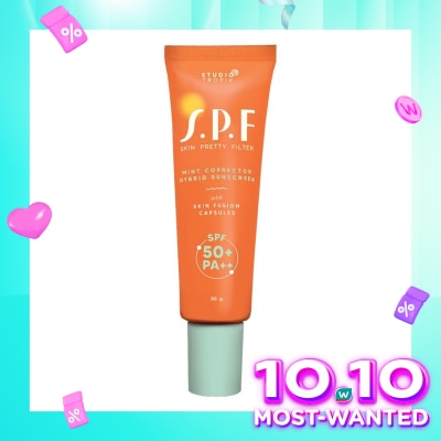 STUDIO TROPIK S.TROPIK SPF50+ PA++ MINT SP FILTER 50GR