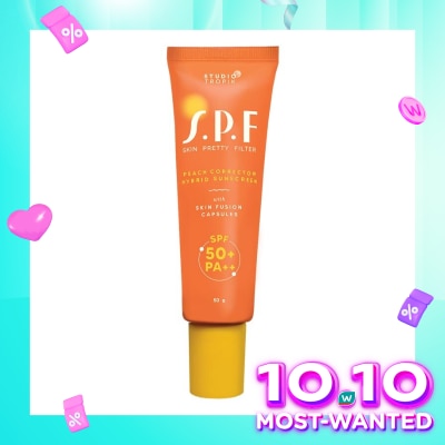 STUDIO TROPIK S.TROPIK SPF 50+ PA++ PEACH SP FLTR 50GR