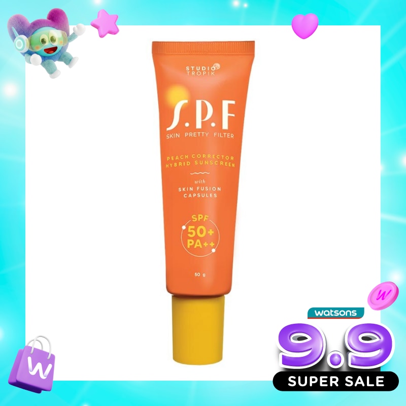 Studio Tropik SSPF 50+ PA++ (Peach) - Skin Pretty Filter 50g image