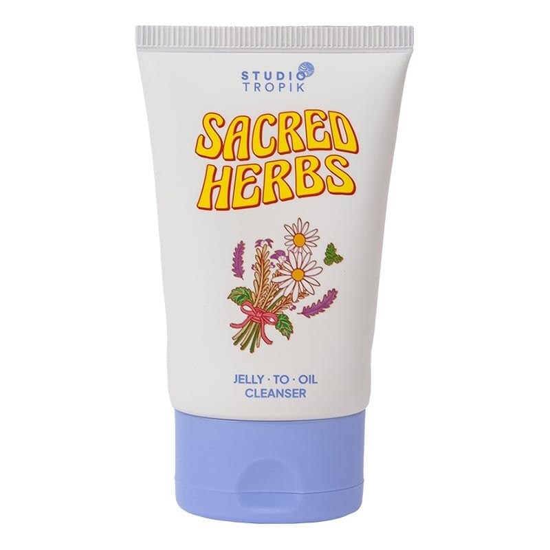 Studio Tropik Jelly-To-Oil Cleanser - SACRED HERBS 80g