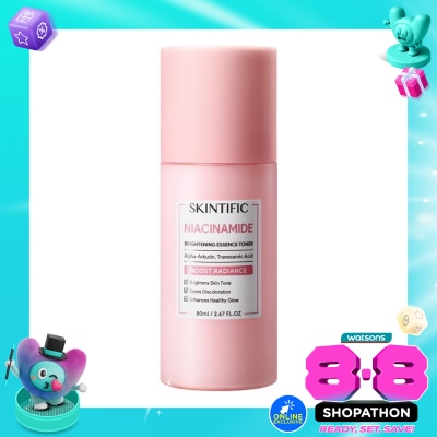 SKINTIFIC - Skintific Niacinamide Brightening Essence Toner 80Ml image