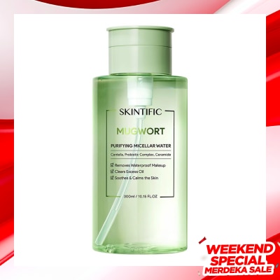 SKINTIFIC SKINTIFIC MUGWORT PURIFY MCLR WTR 300ML
