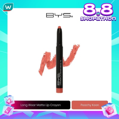BYS BYS Longwear Matte Lip Crayon M01 Peachy Keen 1g