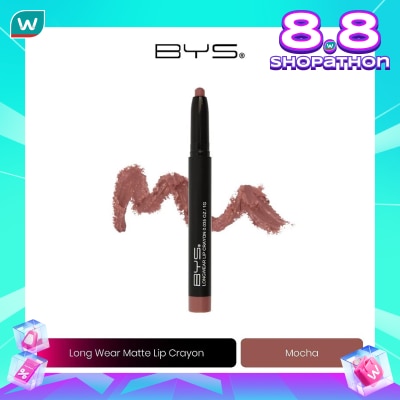 BYS BYS Longwear Matte Lip Crayon M02 Mocha 1g