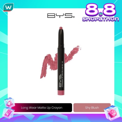 BYS BYS Longwear Matte Lip Crayon M03 Shy Blush 1g
