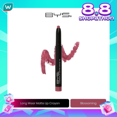 BYS BYS Longwear Matte Lip Crayon M04 Blossoming 1g