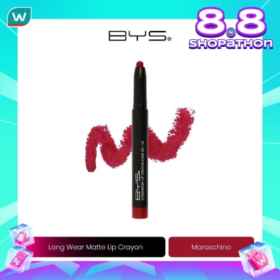 BYS BYS Longwear Matte Lip Crayon M05 Maraschino 1g
