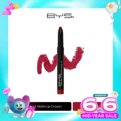 BYS - BYS Longwear Matte Lip Crayon M05 Maraschino 1g