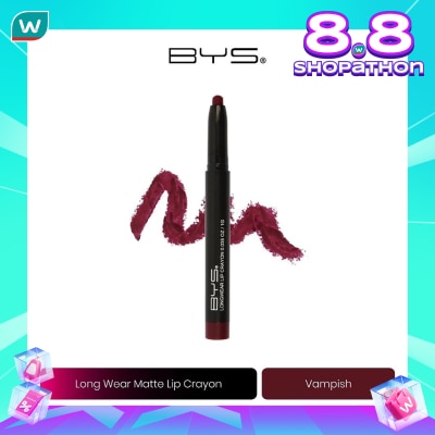 BYS BYS Longwear Matte Lip Crayon M06 Vampish 1g