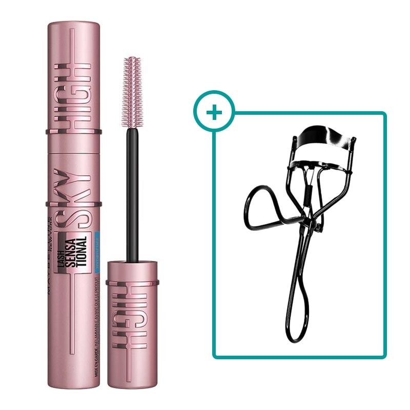 Maybelline Sky High Waterproof Mascara + Eyelash Curler Ants