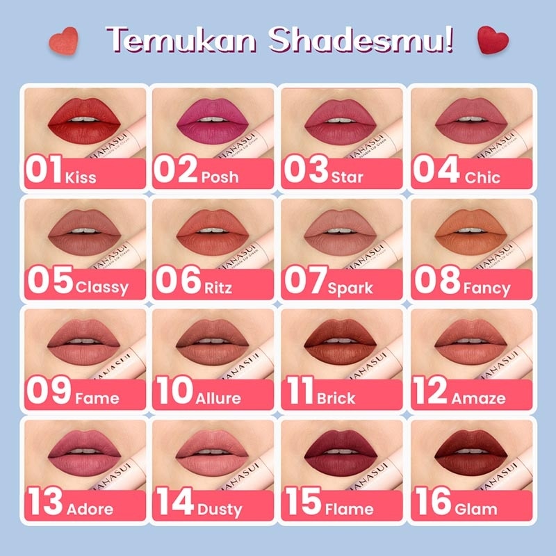 HANASUI MATTE/DOR LIP/CRM CHIC #4