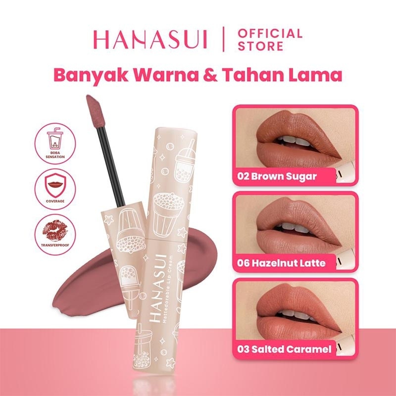 HANASUI Hanasui Lip Cream Salted Caramel