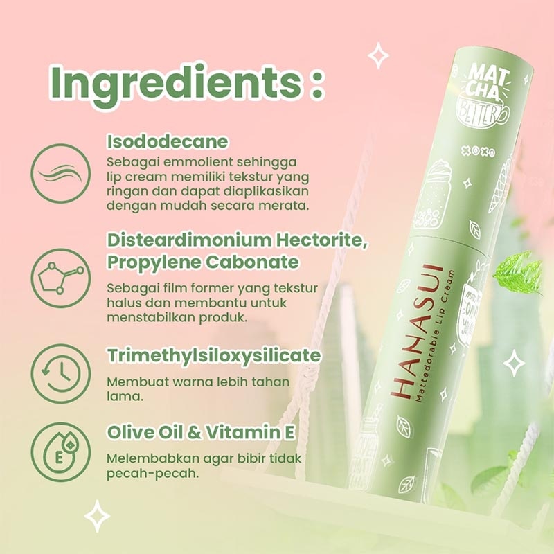 Mattedorable Lip Cream 01 Matchalicious