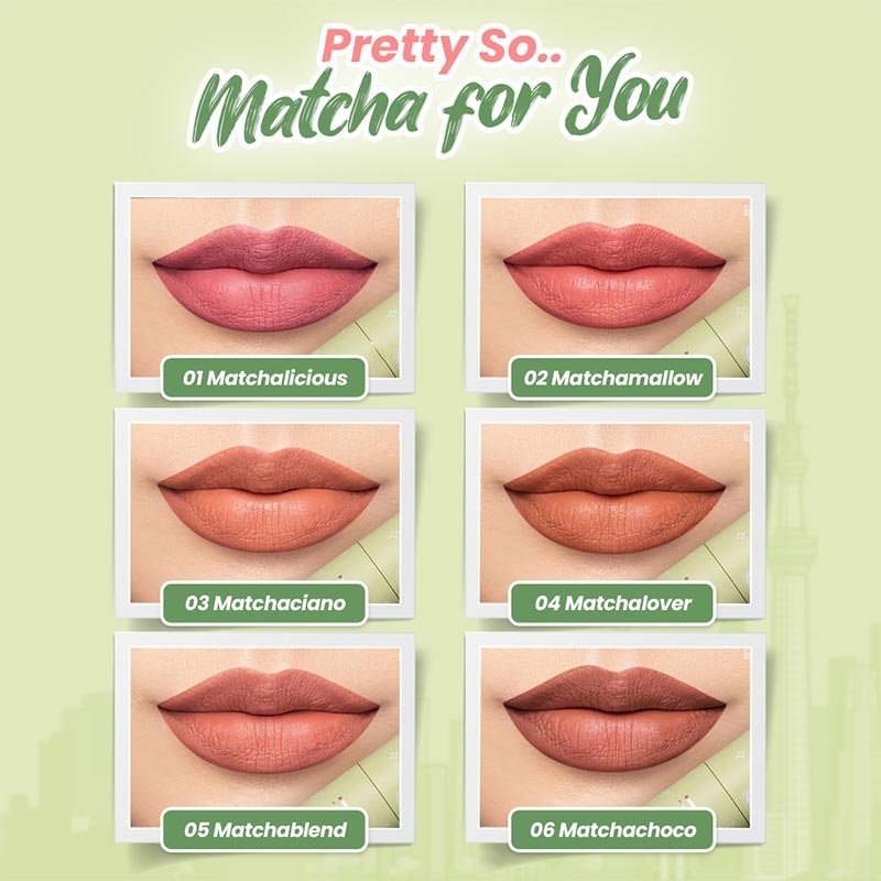 Mattedorable Lip Cream 02 Matchamallow