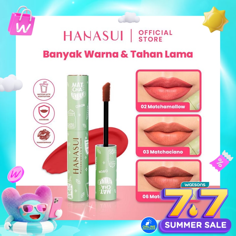 HANASUI LIP/CRM MATCHAMALLOW #02